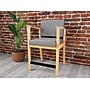 Lesro Amherst Wood Vinyl Guest Chair, Gray (AW1161.WNA-01CHGY)~#|#~D29F4BAE-B75A-46DD-9ED5D6007FE07BCA_sc7