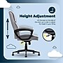 Serta Comfort Classic Ergonomic Velvet Fabric Swivel Executive Chair, Gray (CCHR10005A)~#|#~D29F976B-DC0A-4895-9666F20729CE2698_sc7