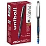uni-ball Vision Needle Rollerball Pens, Micro Point, 0.5mm, Blue Ink, 12/Pack (1734919)~#|#~D2A1DC25-6CDF-4FE9-932FE0F62B3B11B8_sc7