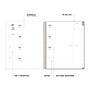 2026-2027 Blue Sky Sincerely Jules Becca Purple 8.5" x 11" Academic Year Weekly & Monthly Planner, Plastic Cover (161383)~#|#~D2B43A51-17D1-4647-95C3E934AD1703C7_sc7