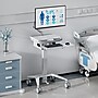 Mount-It! MedHub Mobile Medical Cart Workstation with Spring Arm Monitor Mount and Locking Caster Wheels, White/Grey (MI-16016)~#|#~D2C9F588-D906-4D27-805CB36BCFAAA1F3_sc7