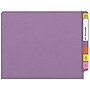 Medical Arts Press Reinforced End Tab File Folder, Straight Cut, Letter-Size, Lavender, 50/Box (S-01502-LAV)~#|#~D30EF75E-9D48-490F-998E4D7DE28D9AE7_sc7