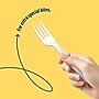 Perk Medium-Weight Plastic Forks, 1,000 Count Bulk Disposable Forks for Everyday Meals, Parties & Events, White~#|#~D317CC28-DCC8-4511-B2BFE95A29E079CD_sc7