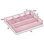 Staples 6-Compartment Metal Mesh Drawer Organizer, Dusty Pink (ST63845)~#|#~D326F4DF-DDEE-4352-B02D6B56FECFBBB3_sc7