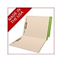Medical Arts Press Reinforced End Tab File Folder, Straight-Cut, Letter Size, Manila/Green, 50/Box (S-09473-GRN)~#|#~D32CE8E8-2E60-4372-BA585699F1F4BB5F_sc7