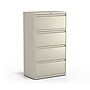 Staples Commercial 4-Drawer Lateral File Cabinet, Assembled, Letter/Legal, Putty/Beige, 30"W (28884D)~#|#~D34CD1F1-0199-4ED2-870F52B171F1F617_sc7