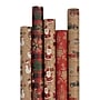 JAM Paper Christmas Wrapping Paper, 25 Sq. ft. x 30", Kraft Christmas Set, 5 Rolls/Pack (165K5KrChr)~#|#~D34FDC5C-50EE-49CA-9049C20A86227339_sc7