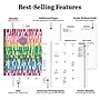 2027 TF Publishing Painted 6.5" x 8"  Monthly Standard Planner, Paperboard Cover, Multicolored (27-4206)~#|#~D3751663-3601-406A-B0BCC13E03C8E891_sc7
