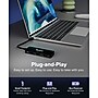 Plugable MSTH3 USB-C to HDMI Multi-Display Adapter, Male to Female, Black (USBC-MSTH3) ~#|#~D3792634-11A0-4AED-83318C723F86CBC3_sc7