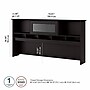 Bush Furniture Cabot 72"W Desktop Hutch, Espresso Oak (WC31873)~#|#~D38B2A5A-E0F3-4428-B071A86104A35DCC_sc7
