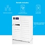 Luxor Kwik IQ Pro Lockable 20-Unit Electronics Storage Cabinet, White Steel (KBSL108)~#|#~D38F1504-E5AA-44FD-A55D4F4DBFED4340_sc7