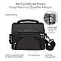 bentgo Insulated Lunch Bag, 2-Compartment, Carbon Black (BGOBG2-CB)~#|#~D3916D5F-54CE-4091-A99D456D35D76F1A_sc7