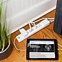 CyberPower Home Office 7-Outlet 2-USB Port Surge Protector, 4', 2000 Joules, White (P704URC1)~#|#~D39F72D7-D39B-411B-83B818FBFBF937F3_sc7