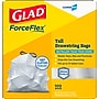 Glad ForceFlex Tall 13 Gallon Drawstring Kitchen Trash Bag, Grey, 100 Total Bags (70427)~#|#~D3A24287-5730-4D12-BC6F74C39D1ED9E4_sc7