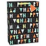 Party City Patterned Letter Birthday Large Gift Bag, Multicolored (AM170615-NS)~#|#~D3A2825A-228A-400D-80163982CE410DD4_sc7