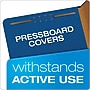 Pendaflex Pressboard Classification Folder, 1-Dividers, 1 3/4" Expansion, Letter Size, Dark Blue, 10/Box (23732P)~#|#~D3C2BF24-2979-4378-9A94A45149B8DF5E_sc7