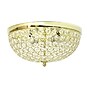 Lalia Home Crystal Glam 2 Light Ceiling LED Flush Mount, Gold (LHM-2000-GL)~#|#~D3CACE51-FCE1-4D83-B286A11269DB7B91_sc7