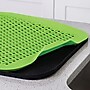 Better Houseware 2-Piece Silicone Drying Mat, Black/Green (BTH3420G)~#|#~D3D4B30A-9CCF-449F-9111F17B43B5A34B_sc7