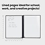 Rocketbook Core Reusable Smart Notebook, 8.5" x 11", Lined Ruled, 32 Sheets, Black (EVR2-L-RC-A)~#|#~D3E63CC1-769D-4AD7-BE2C159E0141921E_sc7