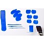 Silver Brush Ruby Satin Size 6 Variety Brush Set, 5/Pack (SLVRS2596)~#|#~D3E79549-77B1-48D2-87CC7BCD3922CEFB_sc7