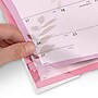 2027 AT-A-GLANCE Paper Flowers 21.75" x 17" Monthly Desk Pad Calendar, Pink/Brown (5035-27)~#|#~D3EBA289-FDB8-4CCE-943828114C6DC6D2_sc7