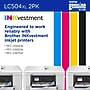 Brother LC504XL Black High Yield Ink Cartridge (LC504XL2PKS)~#|#~D3F6D1F8-3F13-4500-AD5DF2BC03C8B1D0_sc7
