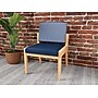 Lesro Amherst Wood Vinyl Guest Chair, Armless, Blue (AW1102.WNA-02CHLN.03PPIB)~#|#~D40950D5-682C-4665-93FDDCA1DC5ADB9E_sc7