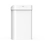 Nine Stars Stainless Steel Motion Sensor Trash Can, 13.2 Gallon, White (DZT-50-28WH)~#|#~D416160E-1EC0-4C93-A17DED06E16C4157_sc7