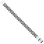 Tyvek Wristbands, 0.75" x 10", Black/White, 500/Carton (WR103)~#|#~D417B20E-E186-4A35-86BEF5333D400224_sc7