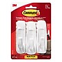 Command Large Utility Hooks, White, Damage Free Hanging of Dorm Room Decorations, 3 Command Hooks, 6 Command Strips (17003-3ES)~#|#~D4265D6F-48CC-47B8-955A3CC5E62D10FE_sc7
