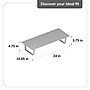 Anji Mountain Mango Wood & Metal Monitor Stand, Up to 32" Monitor, White Wash (MS-WWS-06NKL-PD)~#|#~D4324925-385B-47F1-A2B56D6BA9A31D81_sc7