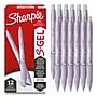 Sharpie S-Gel Retractable Gel Pen, Medium Point, 0.7mm, Black Ink, 12/Box (2234774)~#|#~D435AFBD-1EA2-4F9C-8AEF30AA9C54C768_sc7
