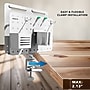 Mount-It! 360° Rotating Pegboard and Document Organizer with Accessories for Desks, White (MI-7301WHT)~#|#~D44EC0E8-E43D-4F5F-82EBFB5C0A192F34_sc7