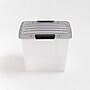 Iris 32 Quart Stack and Pull Latching Plastic Storage Bin, Clear (500207)~#|#~D450F0F9-8806-4A91-9C10B1DD7BF33126_sc7