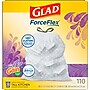 Glad ForceFlex Tall Kitchen Drawstring Trash Bags, 13 Gallon, Gain Lavender with Febreze Freshness, 110 Count (79157)~#|#~D450FE9E-8606-4423-884CA250DABE2C35_sc7