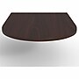 Lorell Prominence 2.0 72”W x 48”D 1.5” Thickness Half-Racetrack Shaped Table Top, Laminate, Mahogany (LLRPOC4872MY)~#|#~D4821F97-3D75-4181-AFC2D24C2902B93E_sc7