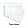 Staples 3" x 5" Index Cards, Graph Ruled, White, 100/Pack (TR50996)~#|#~D485BA52-29BD-4EE6-93FC2E242008329B_sc7