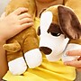 Bouncyband Sensory Vibrating Puppy Stuffed Animal, Brown/White (BBAVNDO)~#|#~D489AAD1-1813-4F90-BFF6236B5FF55CF3_sc7