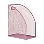 Staples Metal Mesh File Organizer, Dusty Pink (ST63831)~#|#~D48A7449-8384-4495-B30F02B3136EF2D6_sc7
