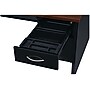 Hirsh 48"W Single-Pedestal Desk, Black/Walnut (20539)~#|#~D48C036B-94FF-49DB-9968A7577E069957_sc7