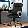 Serta Fairbanks Ergonomic Bonded Leather Executive Big & Tall Chair, 350 lb. Capacity, Black (43675OSS)~#|#~D494B7B7-6E7E-4800-B5C5CC55A8A46751_sc7