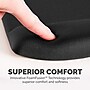 Fellowes PlushTouch Foam Non-Skid Mouse Pad/Wrist Rest Combo, Black (9252001)~#|#~D49C1132-068B-48BE-B5DC934385907CD8_sc7