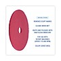 Premier Buffing Floor Machine Pad, Red, 21", 5/Case~#|#~D4A7A021-1F8D-4148-A7095EA4923A07A5_sc7