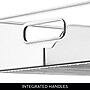 iDESIGN Medium Stackable Plastic Storage Bin, Clear, 3/Pack (29049M3)~#|#~D4B15E3E-831F-4EF6-B7C63CBC93FFAD89_sc7
