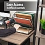 Mind Reader Metal Front Loading Letter Tray, Black (ACCOFILE-BLK)~#|#~D4B51D8C-2186-4964-B8B91248753192E2_sc7