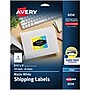 Avery Sure Feed Inkjet Shipping Labels, 3-1/3" x 4", White, 120 Labels/Pack (8254)~#|#~D4B82CC4-ED7A-4220-B5E4301779F344D6_sc7