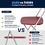 Flash Furniture HERCULES Plastic Folding Chair, Red, 2/Pack (2LEL3RED)~#|#~D4BA9233-4DC1-466F-9FFE085255352B4B_sc7