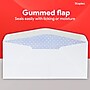 Staples #10 Security‑Tinted Window Business Envelopes, White, Self‑Seal Closure, 500/Pack~#|#~D4CF7A70-350F-48BB-8EC0A0997AF1182A_sc7
