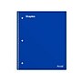 Staples Premium 2-Subject Notebook, 8.5" x 11", College Ruled, 120 Sheets, Blue (TR58311)~#|#~D4D01104-32AA-43F2-BD666C7ACCBAF63E_sc7
