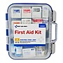 First Aid Only ReadyCare Plastic First Aid Kit with Medication, ANSI 2021 Class A, 50 People, 238 Pieces, Clear/Blue (90698)~#|#~D4DD4D50-6FD3-44F4-96966A5A9B3DD38D_sc7